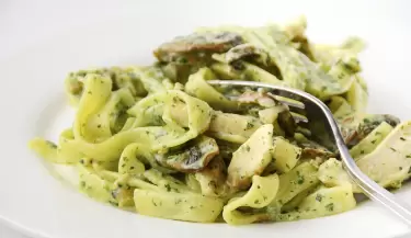 tagliatelle champiñones