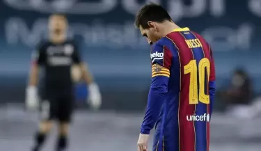 messi derrrota
