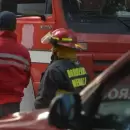 Se incendi� un enorme dep�sito y comercio de bebidas de Guaymall�n