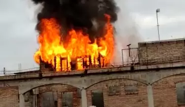 INCENDIO LAS HERAS
