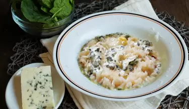 arroz al roquefort