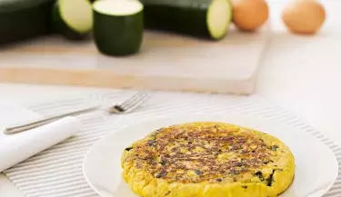 tortilla de zapallito italiano
