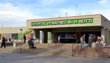 Niño accidentado está internado en San Carlos en el hospital notti