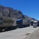 Intenso trnsito de camioneros hacia Chile