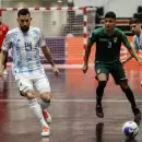 Argentina juega ante Per en el Futsal