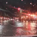 Videos: Fuerte tormenta de granizo y agua en Mendoza