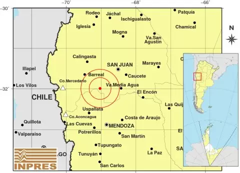 Temblor en San Juan
