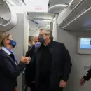 Alberto Fern�ndez concluy� su gira internacional y regresa a la Argentina
