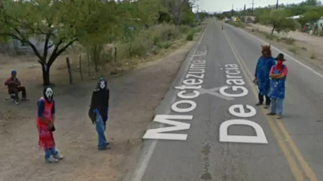 Espeluznante foto de Google Maps
