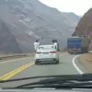 Video: imprudentes en la ruta a Chile fueron interceptados por Gendarmer�a