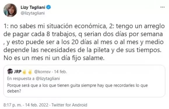 Lizy Tagliani