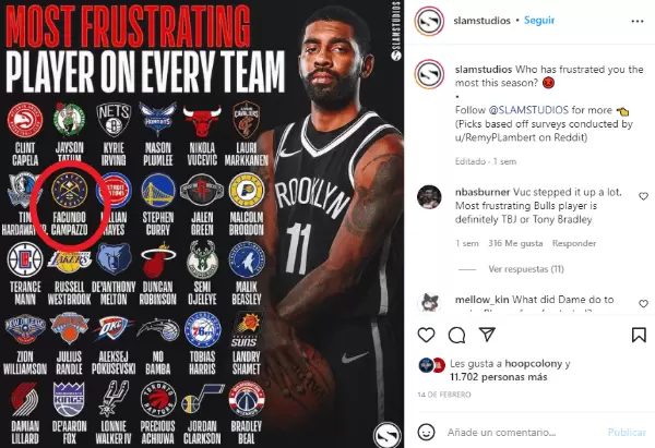 Campazzo jugador frustrante de nuggets