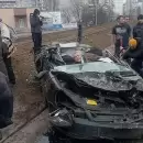 VIDEO: Captaron el momento exacto en el que un tanque ruso aplast un auto con un civil dentro