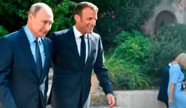 Ucrania Rusia Putin
Macron