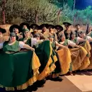 Bailarines con discapacidad en la Fiesta Nacional de la Vendimia
