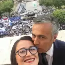 Cornejo se mostr� muy feliz al contar que ser� abuelo por primera vez