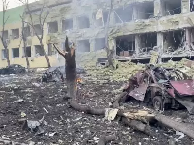 Bombardeo Rusia a Ucrania