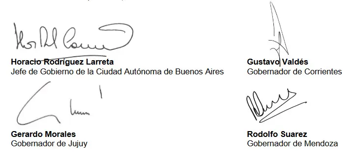 firma gobernadores