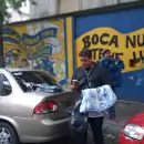 Diario Mendoza en La Boca, a minutos de Argentina-Venezuela