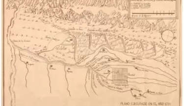 mapa de mendoza 1761