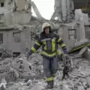 Siete muertos en ataque ruso a un edificio p�blico en el sur de Ucrania