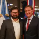 Suarez se reuni con el presidente de Chile