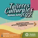 Junn inscribe para los Talleres Culturales 2022