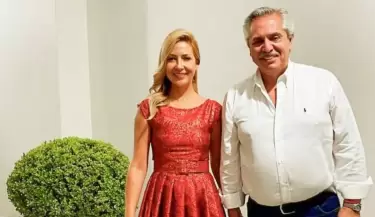 Alberto Fern�ndez y Fabiola Ya�ez
