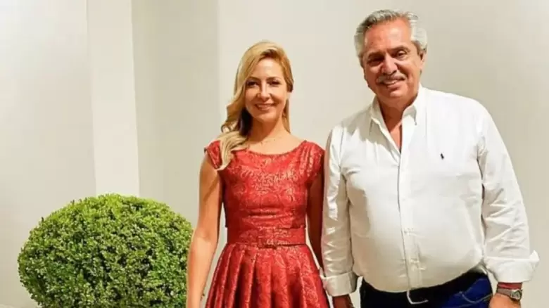 Alberto Fern�ndez y Fabiola Ya�ez
