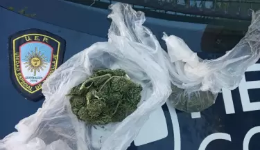 detenido con droga en la terminal de �mnibus
