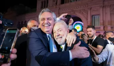 Lula da Silva y Alberto Fernndez