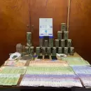 Secuestran dinero, marihuana y celulares tras allanamiento en Tunuyán