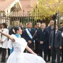 Con velada patriótica, desfiles y Toque de Diana se celebró el Día de la Patria en Mendoza