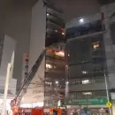 Trágico incendio en un edificio de Recoleta: hay cinco muertos y varios heridos