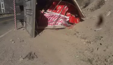vuelco en la monta�a
