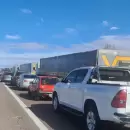 Est� colapsada la ruta 40 y piden no subir hacia la monta�a