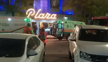 Momento del Accidente - Teatro Plaza Godoy Cruz