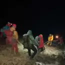 Un andinista herido fue rescatado en Potrerillos: el operativo se extendió durante toda la noche