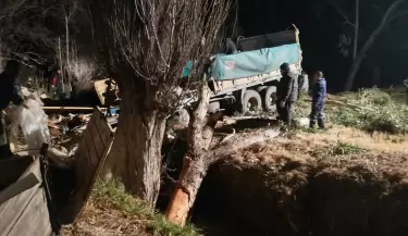 accidente camión