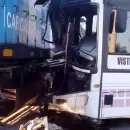 Al menos 15 heridos en un choque entre un tren de carga y un ómnibus en San Juan