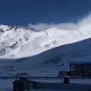 El paso a Chile sigue cerrado y así luce la alta montaña mendocina