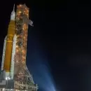 La NASA ya instaló el megacohete con el que busca llegar a la Luna