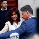 Cristina Fernández recibió a mandatarios peronistas en el Senado