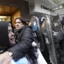 Incidentes y máxima tensión frente al departamento de Cristina Kirchner