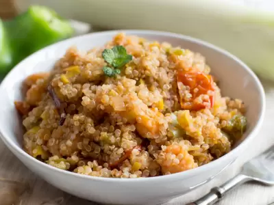 risotto de quinoa