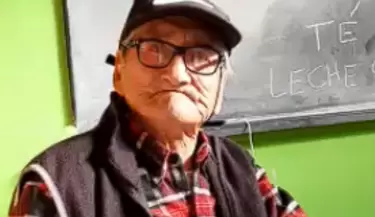 Hilario Flores, el hombre que aprendi� a leer a los 88 a�os