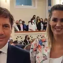 Se casa la periodista que trabaj� en Mendoza y actualmente es senadora