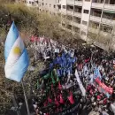 Masiva manifestacin en la Legislatura de Mendoza