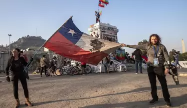 manifestacion en chile