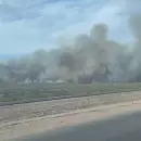 Bomberos combaten un nuevo incendio en San Rafael